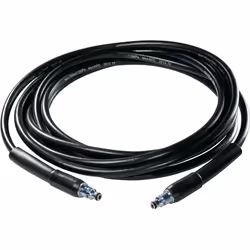 Bosch F016800360, Tuyau, Bosch, AQT 33-10, AQT 35-12, AQT 37-13., 6 m, Noir