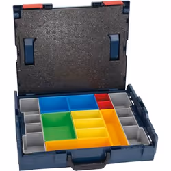 Bosch L-BOXX 102, Boîte à outils, Acrylonitrile-Butadiène-Styrène (ABS), Bleu, Rouge, 442 mm, 357 mm, 117 mm
