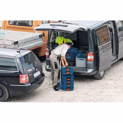 Bosch Aluminium Caddy Professional Synthétique ABS, Aluminium
