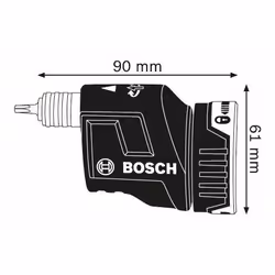 Bosch GEA FC2 Professional Adaptateur de mandrin