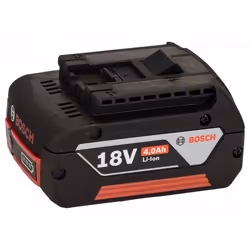 Bosch 2 607 336 816, Batterie, Lithium-Ion (Li-Ion), 4 Ah, 18 V, Noir, Rouge, 1 pièce(s)