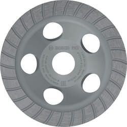 Bosch - Meule assiette diamantée Best for Universal Turbo 125 x 22,23 x 5 mm, jaune