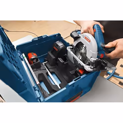 Bosch GKS 18V-57 G Professional 16,5 cm Noir, Bleu 3400 tr/min - Vue supplémentaire 4