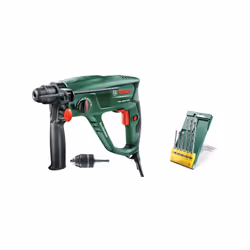Perforateur filaire 1,9 Joules, 600W, pneumatique, capacité 22mm béton, fonction burineur et variolock pour optimiser la posi ...