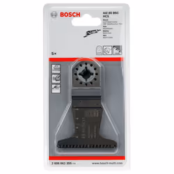 Lame de scie Bosch AIZ 65 BSC HCS; 65x40 mm; 5 unités