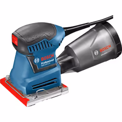 Bosch GSS 140-1 A Professional, Ponceuse orbitale, Velcro, Noir, Bleu, 12000 tr/min, 24000 tr/min, 1,6 mm