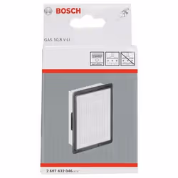 Bosch Filtre à plis