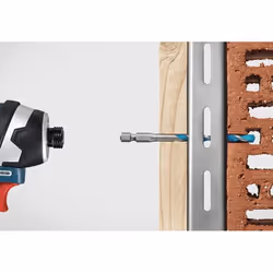 Mèche universelle Bosch HEX-9 Multi Construction; 3x90 mm