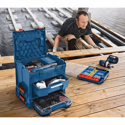 Bosch 1 600 A00 2WK Accessoire de boîte de rangement Noir Ensemble de boîte d'inserts - Vue supplémentaire 4