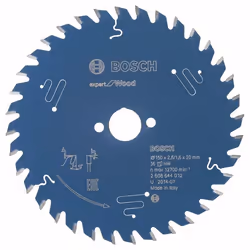 Bosch 2 608 644 012, 15 cm, 2 cm, 12700 tr/min, 2,6 mm, Bosch, Biseau supérieur alterné