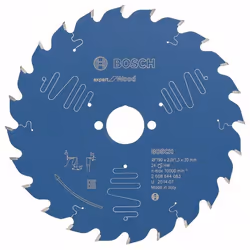 Bosch 2 608 644 083, Bois, 19 cm, 3 cm, 1,8 mm, 7300 tr/min, 2,4 mm