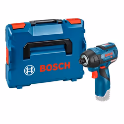 Bosch GDR 12V-110 Professional, Visseuse à percussion, Poignée de pistolet, 1/4", Noir, Bleu, Rouge, Sans brosse, 2600 tr/min