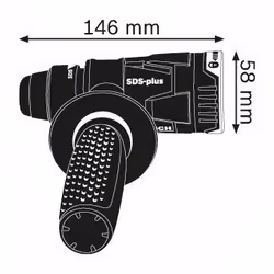 Bosch GHA FC2 Professional Adaptateur de mandrin