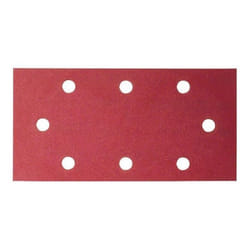 BOSCH 10 feuilles abrasives pour ponceuse vibrante C430 - pack de 10 - 93 x 186 mm
