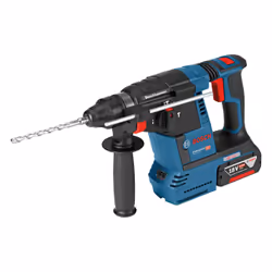 Bosch GBH 18V-26, Noir, Bleu, Rouge, Deep discharge, Surchauffe, Surcharge, 2,6 cm, 890 tr/min, 2,6 J, 4350 bpm