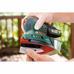 Bosch PSM 18 LI Ponceuse multi usages 20000 OPM Noir, Vert, Rouge