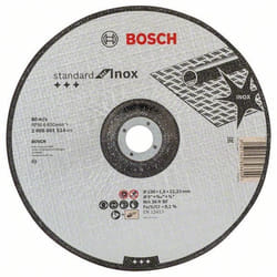 Disque abrasif Bosch Standard for Inox 2608601514; 230x22,23 mm