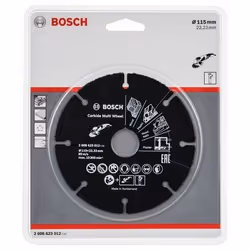 Disque à tronçonner le bois Bosch 2608623012; 115x1 mm