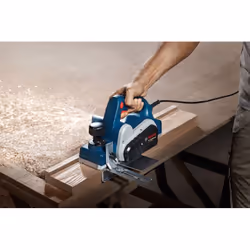 Bosch GHO 6500 Noir, Bleu, Métallique 16500 tr/min 650 W - Vue supplémentaire 5