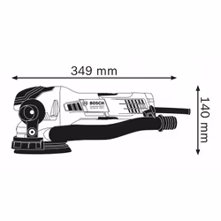Ponceuse orbitale Bosch GET 55-125 - Vue supplémentaire 4