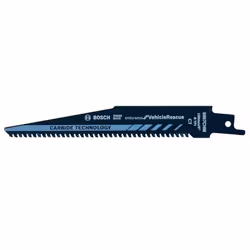 Bosch 2 608 653 130, Lames de scie sabre, Acier, Carbone, Bleu, 3 mm, 1,35 mm