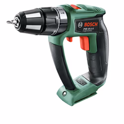 Bosch PSB 18 LI-2 Ergonomic, Perceuse à poignée pistolet, Sans clé, Sans brosse, 1,3 cm, 1400 tr/min, 3,8 cm