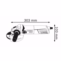 Bosch Meuleuse angulaire GWS 11-125 Professional