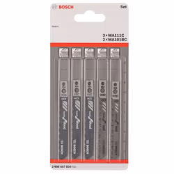 Jeu de lames de scie sauteuse Bosch 2608667854; 5 unités