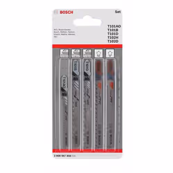 Jeu de scies Bosch 2608667858; 5 unités