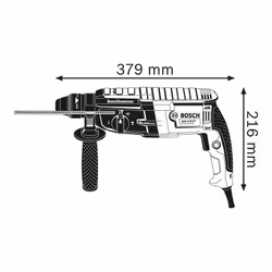 Marteau perforateur Bosch GBH 2-28; 3,2 J; 880 W; SDS-plus - Vue supplémentaire 5