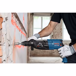Bosch GBH 2-28 F 4000 tr/min SDS Plus 3,1 kg Noir, Bleu - Vue supplémentaire 5