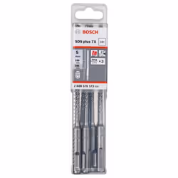 Foret à béton Bosch SDS-plus 7X; 5x100x165 mm; 10 unités
