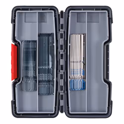 Bosch 2 607 010 903, Lames de scie sauteuse, Métal, Bois, Noir, Gris, 30 pièce(s)