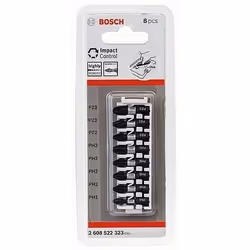 Jeu de tournevis Bosch Impact Control; 8 unités