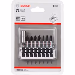 Bosch Packs de porte-embout universel et d'embouts pour tournevis Pick and Clic Impact Control - Vue supplémentaire 5