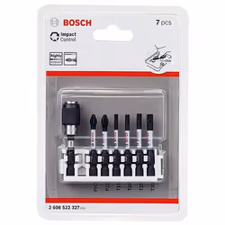 Jeu de tournevis Bosch Impact Control; 7 unités
