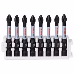 Jeu de douilles à impact Bosch 2608522331; PZ2; 50 mm; 8 unités