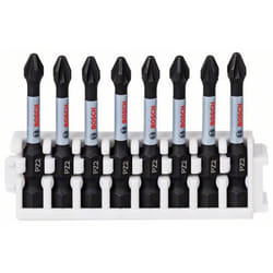 Jeu de douilles à impact Bosch 2608522331; PZ2; 50 mm; 8 unités