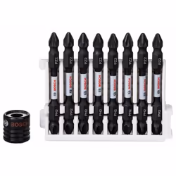 Jeu d'accessoires de tournevis Bosch 2608522334; PH2-PZ2; 65 mm; 8 pcs. + couplage