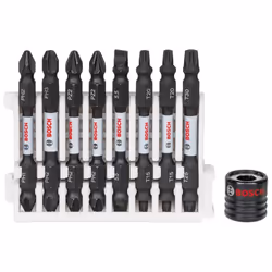 Jeu d'accessoires de tournevis Bosch; 65 mm; 8 unités