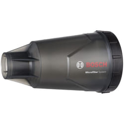 Boîte à poussière avec filtre 150 x 120 mm modèle noir - 2605411240 - Bosch
