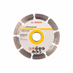 Disque à tronçonner diamanté Bosch Eco Universal; 125 mm