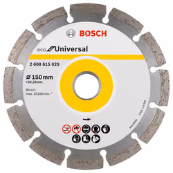 Disque à tronçonner diamanté Bosch 2608615029; 150x22,23 mm - Vue supplémentaire 2