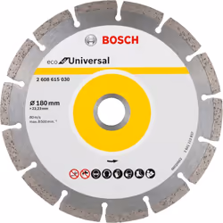 Disque à tronçonner diamanté Bosch 2608615030; 180 mm
