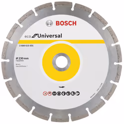 Disque à tronçonner diamanté Bosch Eco for Universal 2608615031; 230x22,23 mm