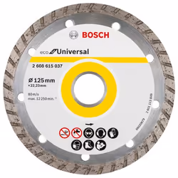 Disque à tronçonner diamanté Bosch 2608615037; 125x22,23 mm