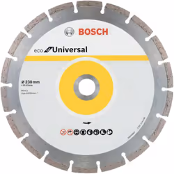 Disque à tronçonner diamanté Bosch ECO for Universal; 230x22,23 mm; 10 unités