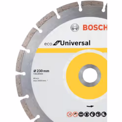 Disque à tronçonner diamanté Bosch ECO for Universal; 230x22,23 mm; 10 unités