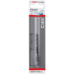 Bosch - impact hss hexagonal : 3,5 mm (5). 2608577051