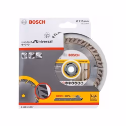 Disque à tronçonner diamanté Bosch Universal 115 mm
